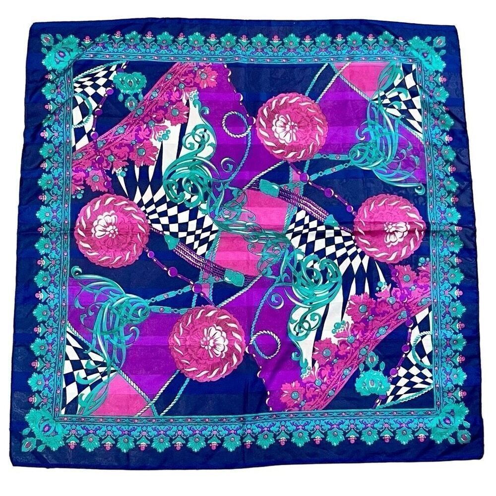 Berkshire Multicolor Abstract Women’s Square Scarf